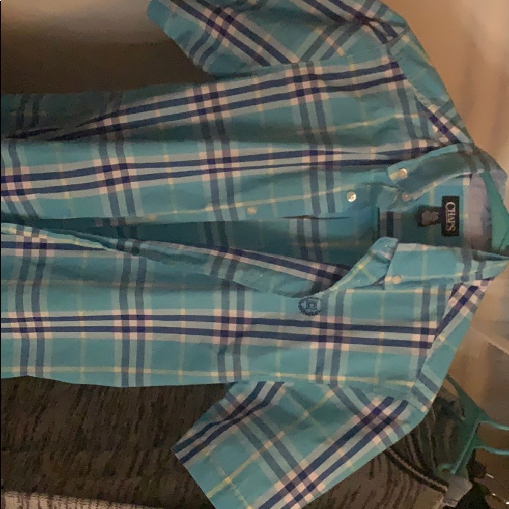 Chaps brand button up-size large (14/16)